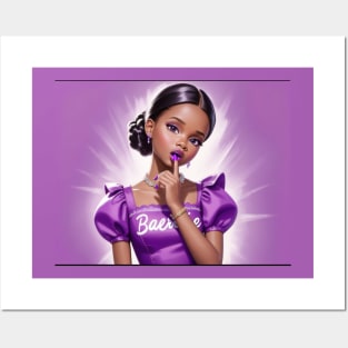 Black barbie beauty Posters and Art